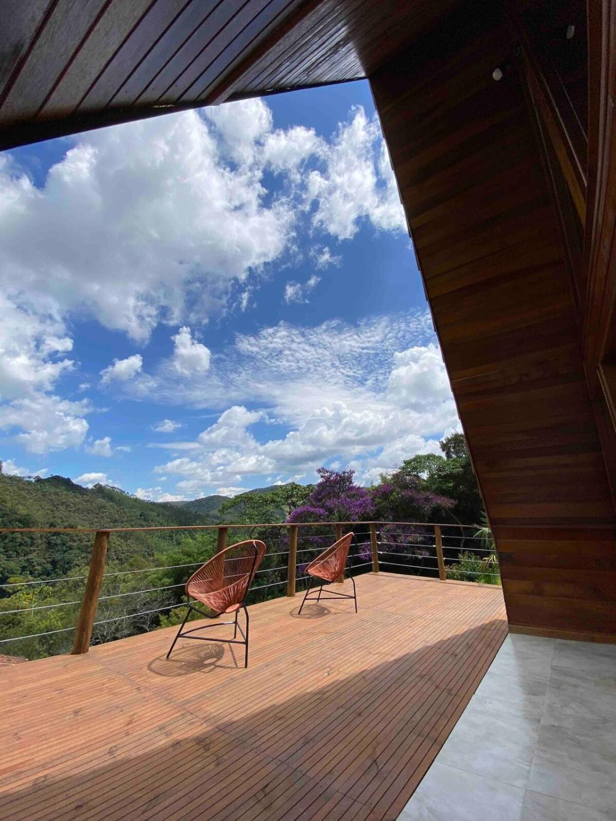Chales Fazenda Floresta Das Araucarias Cunha Kültér fotó